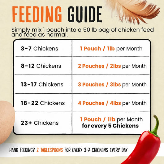 Naturals Flock Armor Chicken De-wormer Chili Mix, 16oz